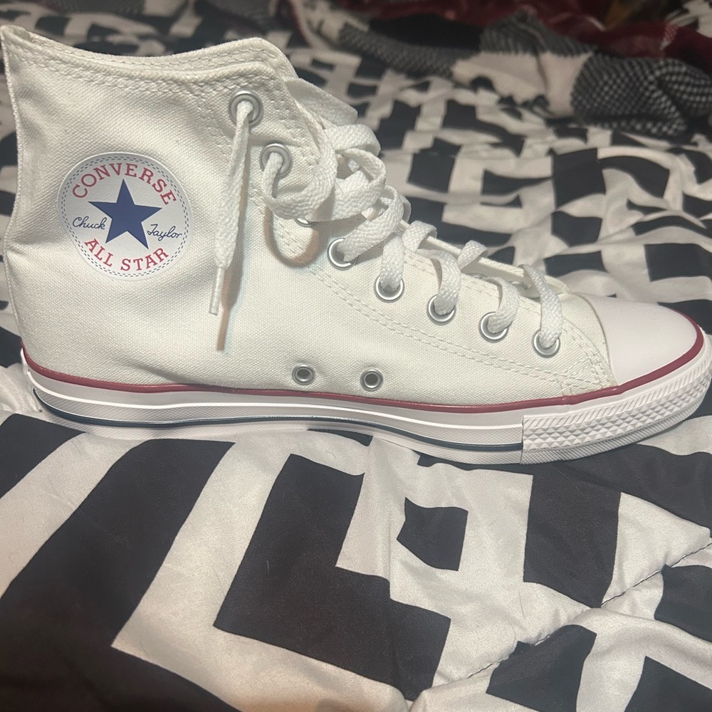 never worn high top converses